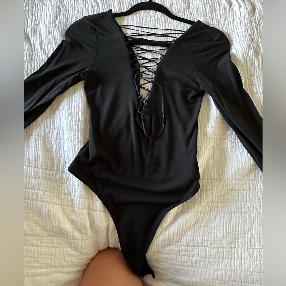 NWOT Pink/Victoria Secret body suit